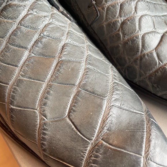 DAMI Alligator Shoes (Genuine, hand made in Italy) - Picture 4 of 8